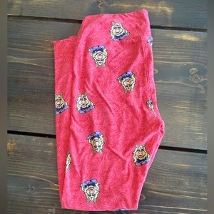 Miss Piggy LuLaRoe Disney leggings OS